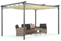 Pergola per terrazza La Palma 3x4 Garden Point beige