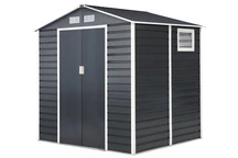 Rimessa per attrezzi in metallo Malmo 2,1 x 1,9 m Store Boss antracite
