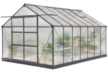 Serra in alluminio Azalea 3,08 x 4,3 m CoverTech antracite