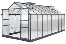 Serra in alluminio Azalia 3,1 x 4,9 m CoverTech antracite