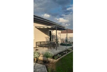 Tettoia per terrazza antracite Santana 3x3 Garden Point