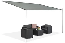 Copertura antracite per la terrazza Genua 3 4 m Garden Point