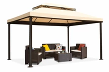 Padiglione crema da giardino Valencia 4x4 m Garden Point
