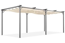 Pergola da terrazzo beige La Palma 3x6 Garden Point