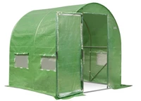 Serra a tunnel 2x2m Garden Point verde con porte