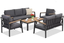 Zakintos Coffee 7 set alluminio antracite Garden Point