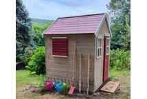 Casetta per bambini in legno per il giardino Anthony