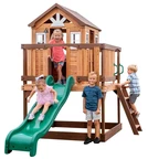 Casa a piattaforma in legno di cedro Echo per bambini