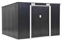 Casa degli attrezzi in metallo Oklahoma 2,6 x 2,4 m Store Boss antracite