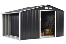 Casa degli attrezzi in metallo Portland 3,4 x 2,6 m Store Boss antracite