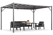 Pergola da terrazzo Paros 3x4m antracite Garden Point