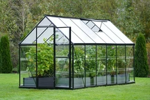 Serra da giardino in policarbonato Bergenia 1,8 x 3,6 m CoverTech