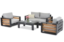 Set di mobili in alluminio Faro Garden Point