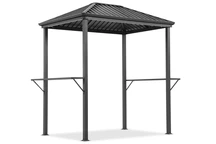 Gazebo barbecue in metallo Terni 2 x 1,5 m Garden Point
