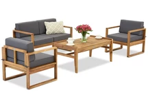 Mobili da giardino in legno di acacia Maskat Coffee 4 Garden Point