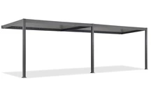 Pergola da terrazzo a parete Lagos 3x6 Garden Point antracite