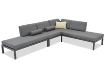 Set di mobili da giardino Adrano Garden Point antracite
