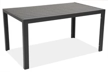 Tavolo da giardino Verona Garden Point alluminio polywood nero