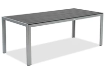 Tavolo da giardino grande in polipropilene alluminio 200 cm Verona Garden Point