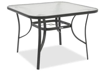 Tavolo quadrato Garden Point grigio Modena