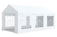 Tenda da giardino bianca Dresda 3x6m Garden Point
