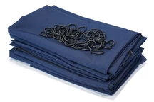 Tende blu navy per padiglione da giardino Ibiza 3x4m Garden Point