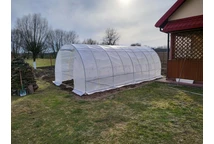 Telo per serra a tunnel 3x6 m bianco Garden Point