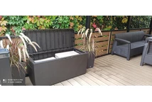 Scatola in rattan Keter Capri 305l marrone