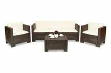 Mobili da giardino set Colorado Coffee 5 marrone Bica