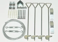 Kit di ancoraggio per serre e capanni Palram - Canopia