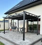 Pergola da terrazzo Barbados 3x4 m Garden Point beige antracite