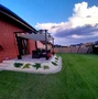 Pergola da terrazzo Barbados 3x4 m Garden Point beige antracite